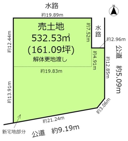 土地・津島市椿市町字二ノ割